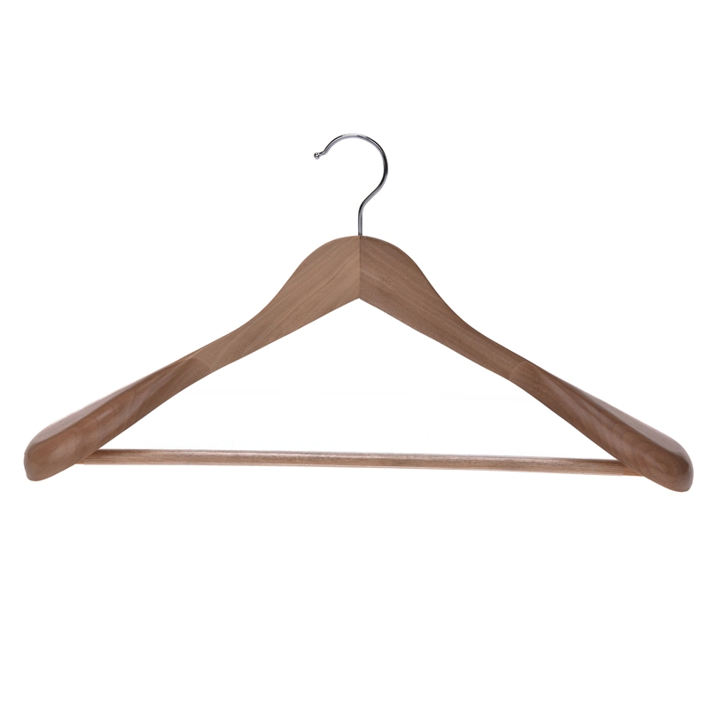 Best Selling Wood Coat Hanger High Quality Luxury Wooden Clothes Hangers for Pants