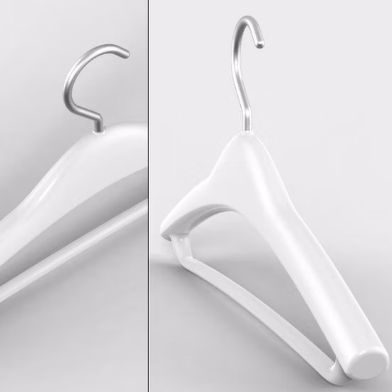 Il nuovo design supporta cappotti, abiti, vestiti, gonne, grucce di plastica personalizzati